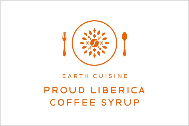 PROUD LIBERICA COFFEESYRUP プロダクトロゴ